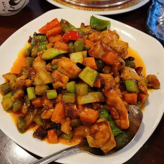 F1. Sliced Chicken Szechuan Style K