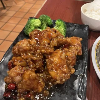 F8. General Gau's Chicken F8. AK