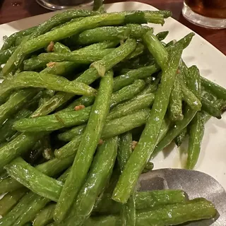 40. String Beans with Dried Shrimp AK