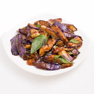 41. Eggplant with Basil AK