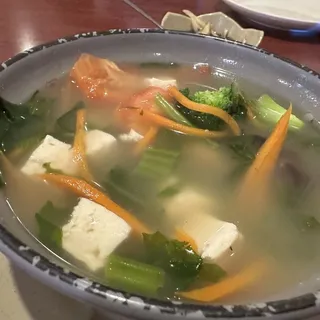 B7. Vegetable Tofu Soup K