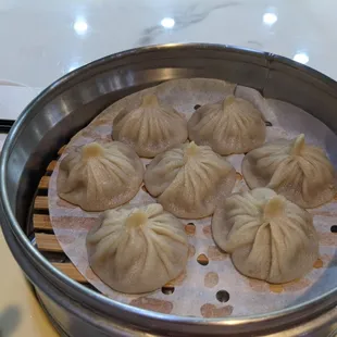 Xiao long bao ...hmm. looks like I just got 7.  Missing one
