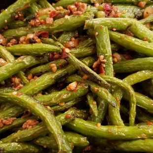 Green beans with pork
