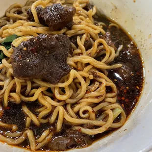 Beef noodle soup!