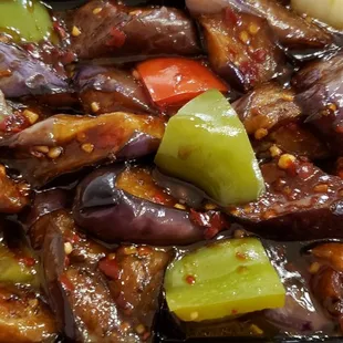 Spicy eggplant