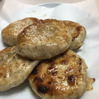 Meat Flour Pancakes Pan Fried Dumpling