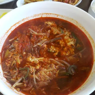 Spicy Beef Leek Soup