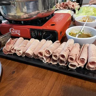 Hot pot dinner