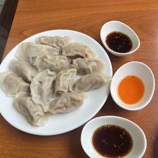 Pork vegetable dumplings