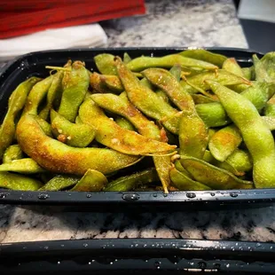 G4. Garlic Edamame