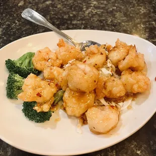 Honey Glazed Shrimp