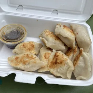Pan Fried Pork Dumpling