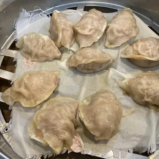 Steamed pork dumplings