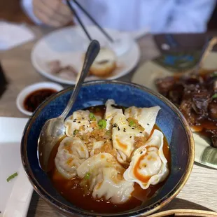 C3. Szechuan-Style Wonton in Chili Oil