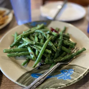 K2. Dry-Braised String Beans /