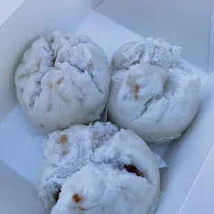 Steamed pork buns