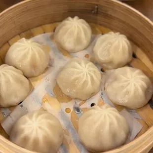 Xiao Long Bao (pork and ginger soup dumplings)