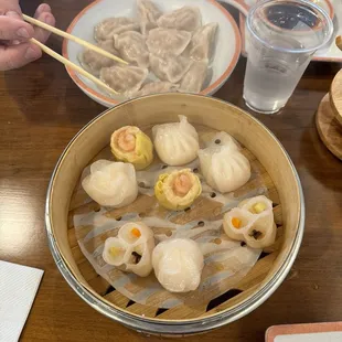 Dim Sum Sampler &amp; Pork Dumpling