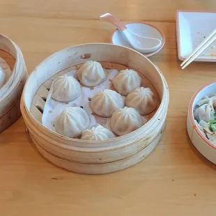 Pork Dumplings.  Yum.