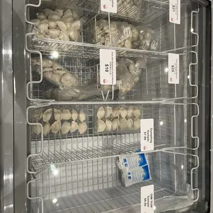 Frozen dumplings!