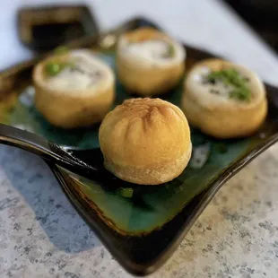 生煎包 SJB: Pan-fried Pork Buns | 4 pc - $10.80