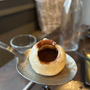 Steamed Chocolate Dumpling