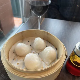 S15. Steamed Shrimp Har Gow (4 pcs)