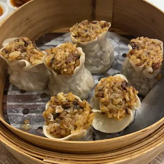 S12. Shanghai-Style Steamed Sticky Rice Shumai (6 pcs)