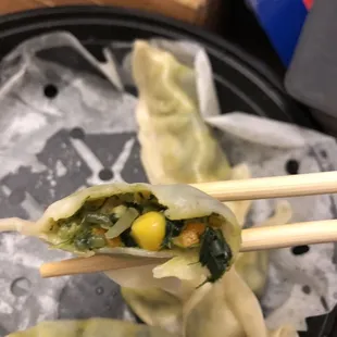 18. Steamed Vegetable Dumplings