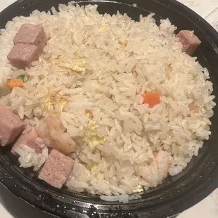 This is supposed to be combo fried rice.