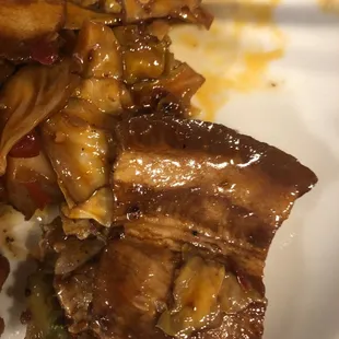 131. Dry Wok Cabbage w. Pork