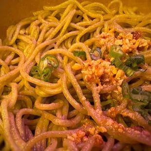 Steamed Kale Noodles (vegan)