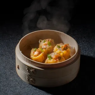 Salmon dumpling and Noodles
