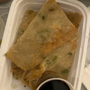 Scallion pancakes