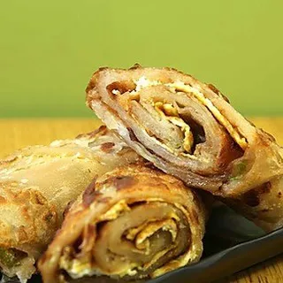 Scallion Pancake with Egg