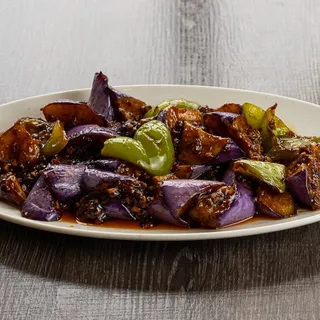 Hot Spicy Shredded Eggplant