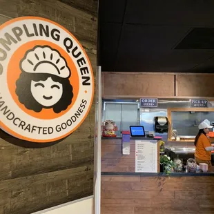 We placed our order at the counter.