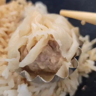 Shanghai soup dumpling.