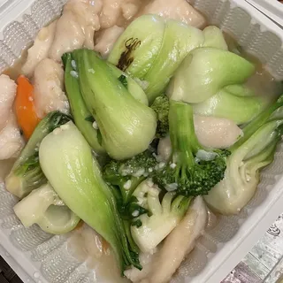 Fish Fillets with Mixed Vegetables