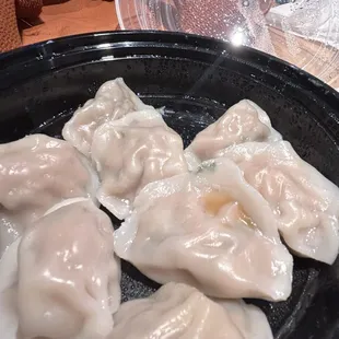 Shrimp and pork dumplings