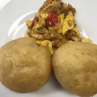 Ackee and codfish ...