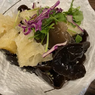 Wood & Silver Ear Mushrooms in House Dressing