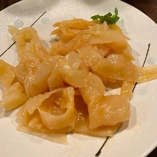 Jellyfish Salad with Green Onion Dressing