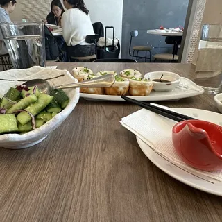 Fresh Cucumber Garlic Sauce /