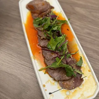 Seasoned Beef with Special Soy Sauce /