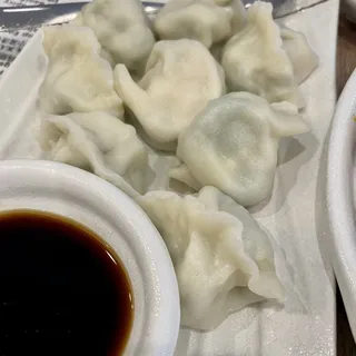 Shrimp Egg Chives & Wood Ear Mushroom Dumpling (8) / (8)