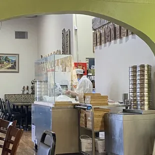 Making everything fresh to order!