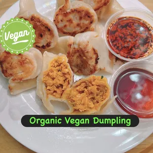 Organic Vegan Dumplings