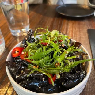 Wood Ear Mushroom Salad
