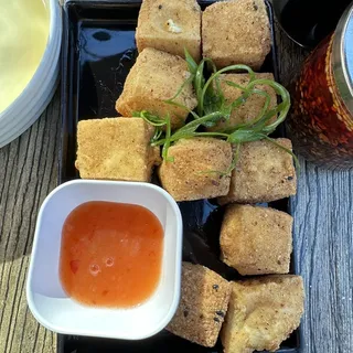 Crispy Sesame Tofu Squares